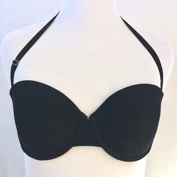 Amelia's Black Strapless Halter Convertible Bra - Picture 1 of 9